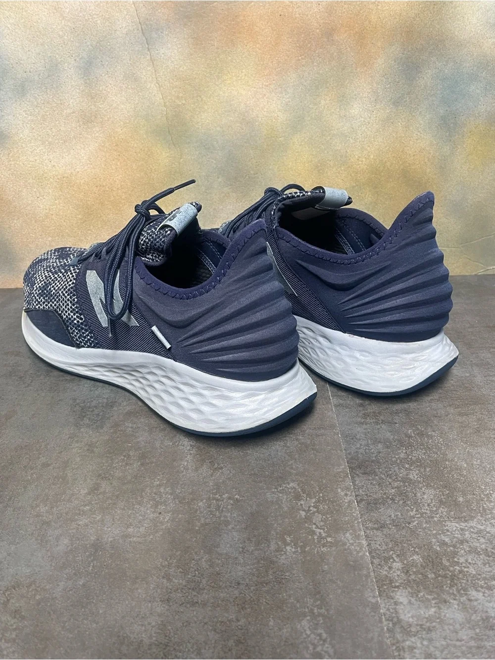New Balance Fresh Foam Roav Men’s Blue/Gray Sneakers Size 15